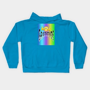 Thumbs Up for Gratitude Kids Hoodie